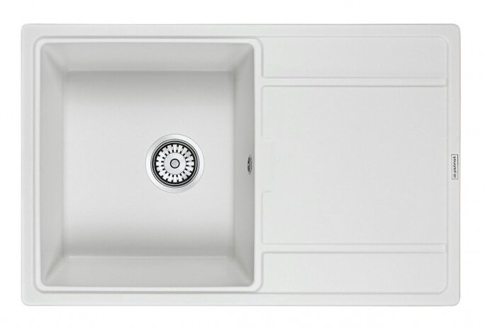 Изображение товара Мойка Paulmark Flugen PM217850-WH 78 см кварцевая белая