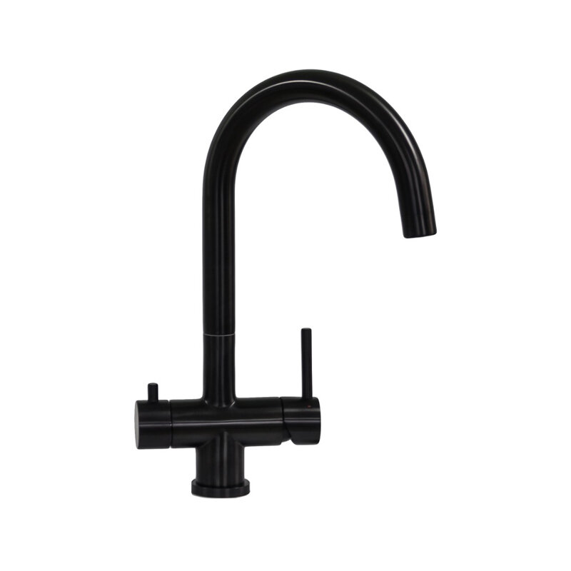 Изображение товара Смеситель для кухонной мойки Seaman Eco Venice SSN-1338-DG с подключением к фильтру Dark Gun