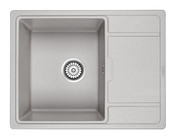 Изображение товара Кухонная мойка Paulmark Flugen PM216550-GR 65 см искусственный гранит серый
