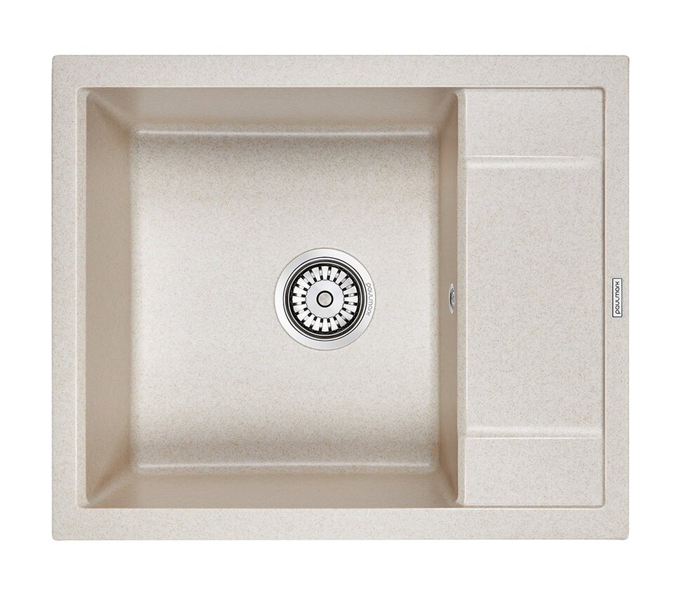 Изображение товара Мойка кухонная из искусственного гранита 60 см Paulmark Flugen PM216050-BE