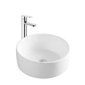 Изображение товара Раковина накладная Aquatek 40x40 см белая AQ5118-00, фарфор