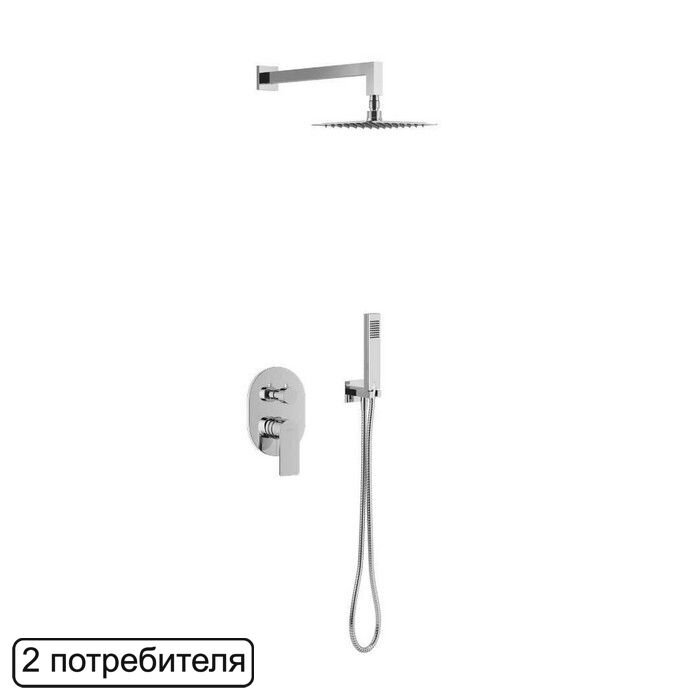Изображение товара Встраиваемая душевая система Excellent Glad ARAC.SET.1145CR хром Польша