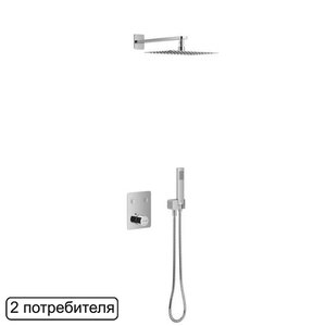 Изображение товара Душевая система Excellent Krotos AREX.SET.8045CR термостатическая, встраиваемая, хром