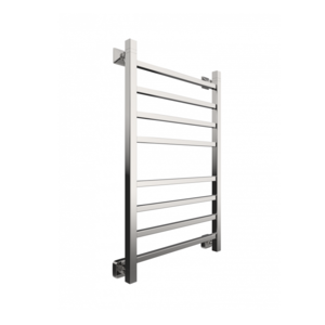 Изображение товара Полотенцесушитель водяной Двин L plaza 80/50, ширина 50 см, высота 85 см, квадратный профиль, универсальное подключение, К3, хром, 4656754419375
