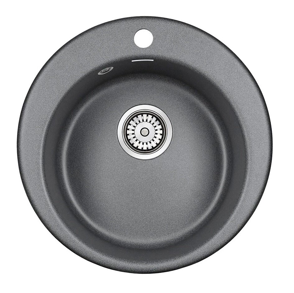 Изображение товара Мойка кухонная Paulmark Gelegen PM404800-DG, 48 см, кварцевая, графит Изображение товара Мойка кухонная Paulmark Gelegen PM404800-DG, 48 см, кварцевая, графит