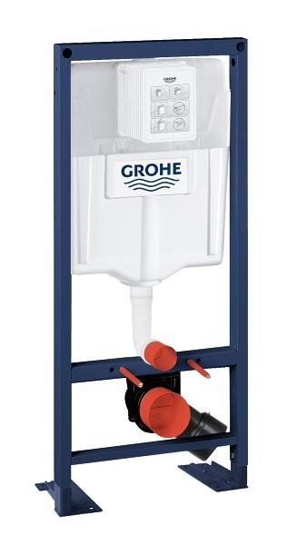 Изображение товара Инсталляция Grohe Rapid SL 38584001 усиленная для унитаза с пневматическим смывом