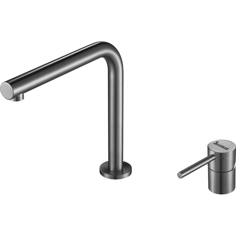 Изображение товара Смеситель для кухонной мойки Seaman Eco Venice Gun Light с поворотным изливом