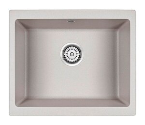 Изображение товара Кухонная мойка Paulmark Gera PM205546-GR из кварцевого композита, 55 см, серый