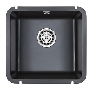 Изображение товара Кухонная мойка Paulmark Unter PM204543-BL кварцевая 45.5 см черный