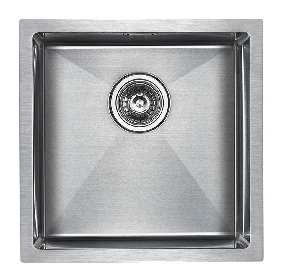 Изображение товара Кухонная мойка Paulmark Aller PM904444-BS 44 см брашированная нержавеющая сталь