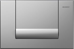 Изображение товара Клавиша Geberit Tango 115.760.46.1 хром матовая для унитаза и системы смыв/стоп