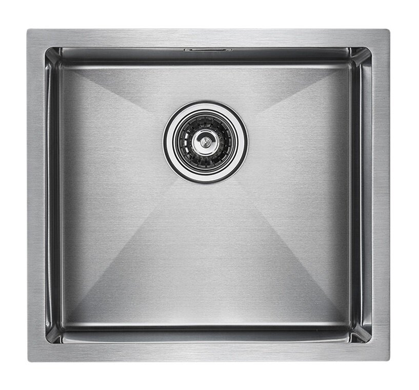 Изображение товара Кухонная мойка Paulmark Aller PM804844-BS из нержавеющей стали 48 см