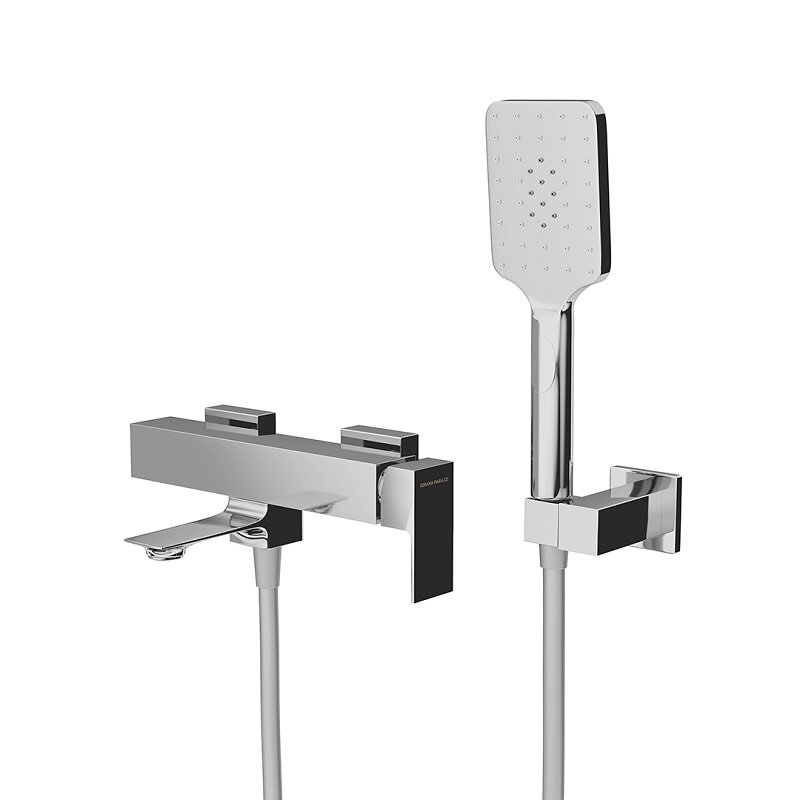 Изображение товара Смеситель Kerama Marazzi Fioretto V2CR105KM для ванны и душа, цвет хром глянцевый