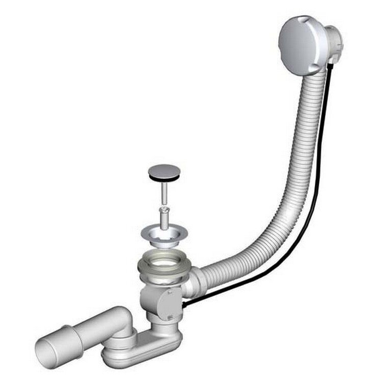 Изображение товара Слив-перелив Laufen Alessi 2.9445.7.000.000.1 полуавтомат, хром Изображение товара Слив-перелив Laufen Alessi 2.9445.7.000.000.1 полуавтомат, хром