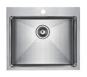 Изображение товара Мойка кухонная Paulmark Isar PM805951-BS, 59 см, брашированная нержавеющая сталь