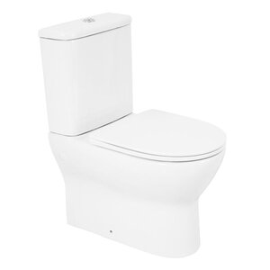 Изображение товара Напольный унитаз-компакт BelBagno Energia BB8134CPR/SC/BB8134T, безободковый, крышка Soft Close, белый