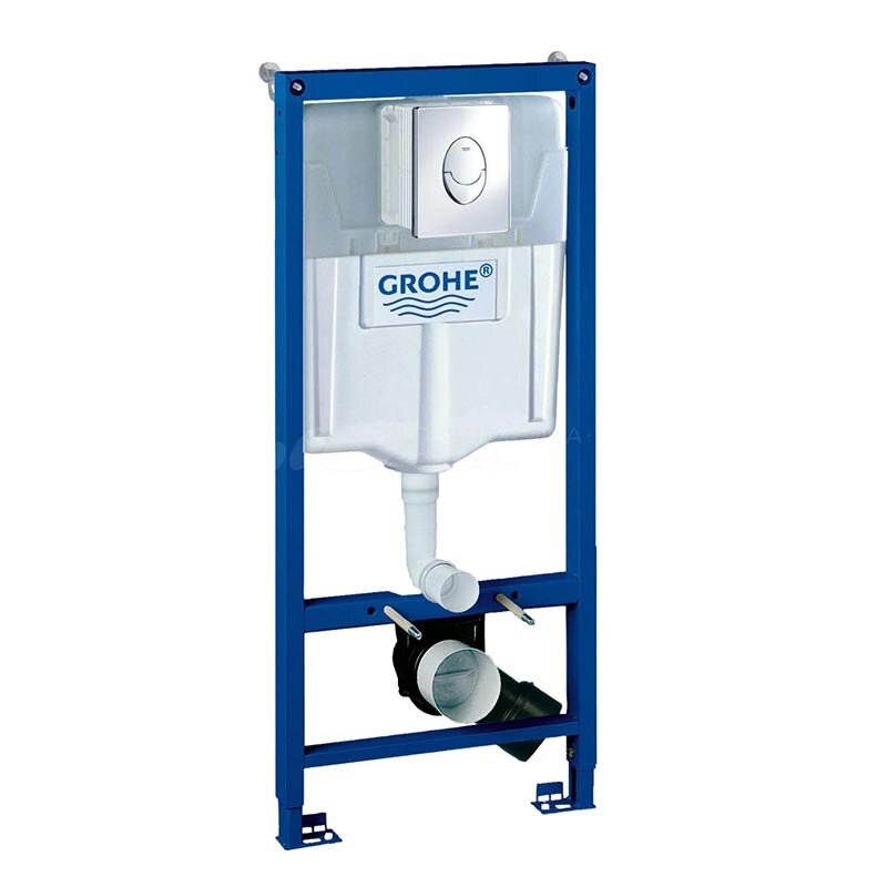 Изображение товара Grohe Rapid SL 3-в-1: инсталляция для подвесного унитаза Изображение товара Grohe Rapid SL 3-в-1: инсталляция для подвесного унитаза
