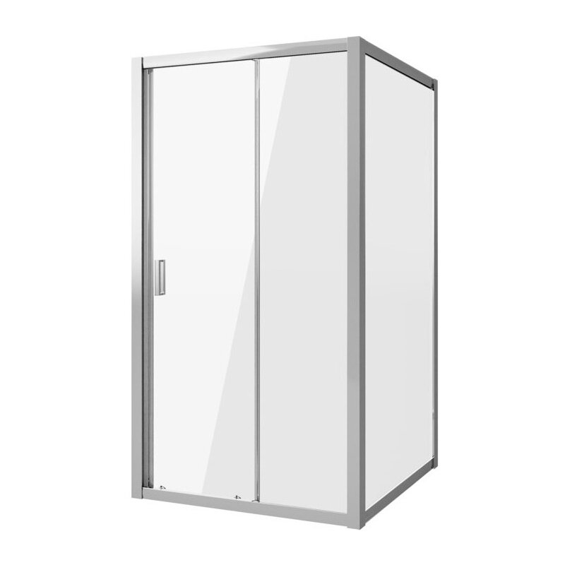 Изображение товара Душевой уголок Niagara Nova 130x90 см, раздвижная дверь, хром, прозрачное стекло