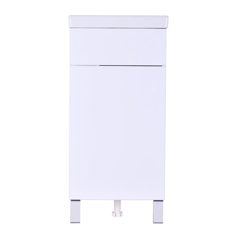 Изображение товара Тумба с раковиной Orange Мини, 40 см, напольная, белый, Smart Pack, Mini2-40TUW+Ra Изображение товара Тумба с раковиной Orange Мини, 40 см, напольная, белый, Smart Pack, Mini2-40TUW+Ra