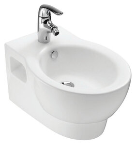 Изображение товара Подвесное биде Jacob Delafon Ove E1586-00 из фарфора классика белый