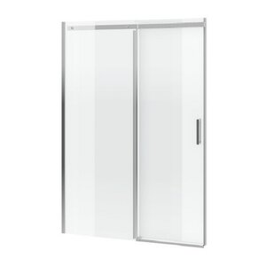 Изображение товара Душевая дверь Excellent Rols 100 см, раздвижная, профиль хром, KAEX.2612.1000.LP1/2 + KAEX.2612.1000.LP2/2