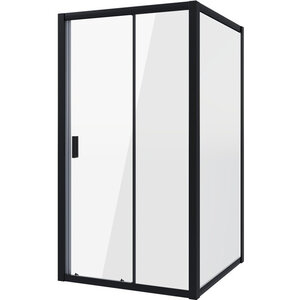 Изображение товара Душевой уголок Niagara Nova, 110 х 70 х 195 см, профиль черный, стекло прозрачное, NG-82-11AB-A70B