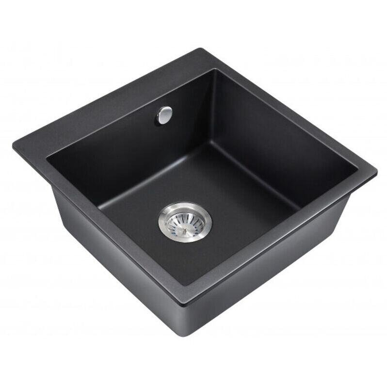 Изображение товара Кухонная мойка Milacio Murcia MC.77021 51 Cuarzo — черный матовый