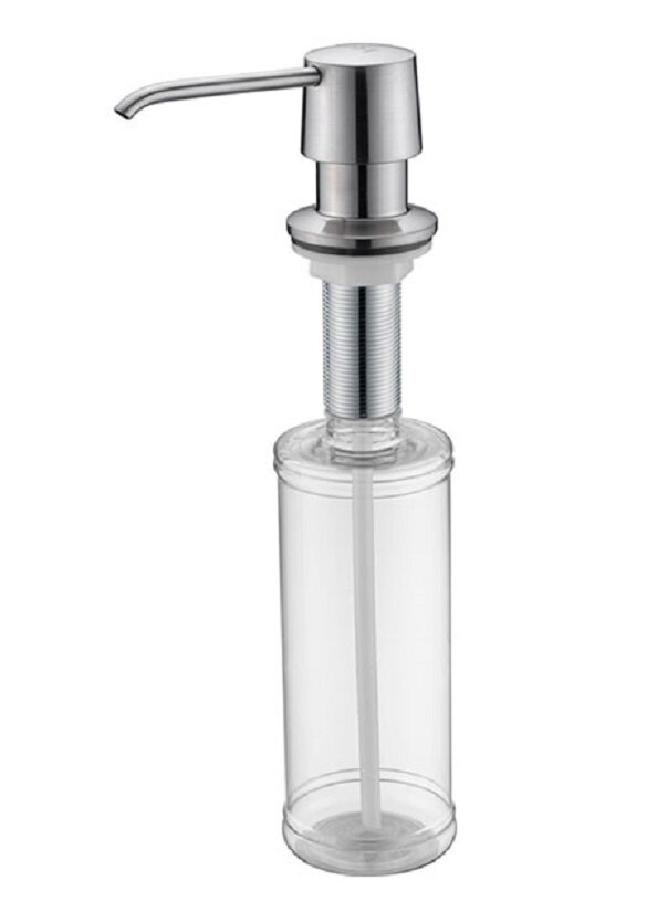 Изображение товара Дозатор встраиваемый для жидкого мыла Paulmark Sauber D001-BS из брашированной стали