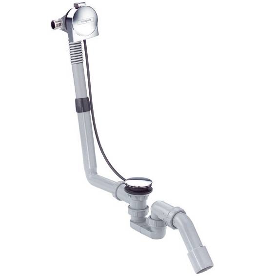 Изображение товара Система контроля налива-слива-перелива Hansgrohe Exafill S 58113000 хром