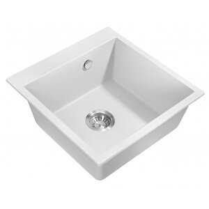 Изображение товара Кухонная мойка Milacio Murcia 46 Cuarzo белая матовая
