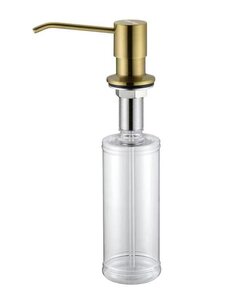Изображение товара Дозатор встраиваемый для жидкого мыла Paulmark Rein D002-G, золото