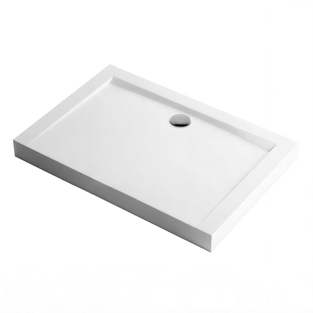 Изображение товара Душевой поддон Excellent Forma BREX.FOR128WHC 120x80 см низкий Изображение товара Душевой поддон Excellent Forma BREX.FOR128WHC 120x80 см низкий