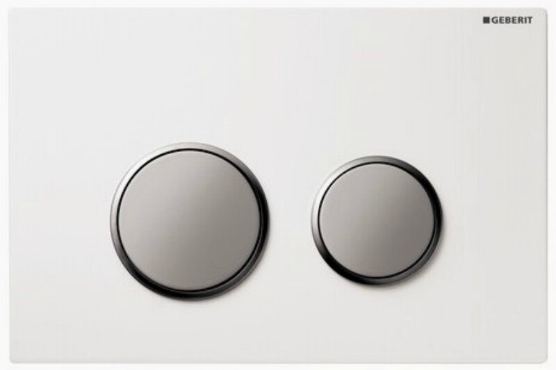 Изображение товара Клавиша Geberit Sigma Type 20 115.778.KL.1 для унитаза, двойной смыв, белая