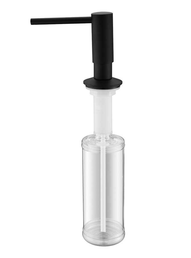 Изображение товара Дозатор встраиваемый Paulmark Decus D004-BLM черный Изображение товара Дозатор встраиваемый Paulmark Decus D004-BLM черный