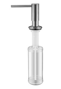 Изображение товара Дозатор встраиваемый для жидкого мыла Paulmark Decus D004-BS, брашированная сталь