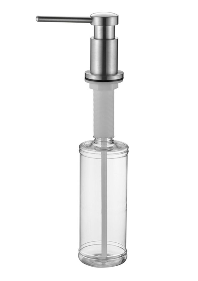 Изображение товара Дозатор встраиваемый для жидкого мыла Paulmark Brevit D005-BS, брашированная сталь