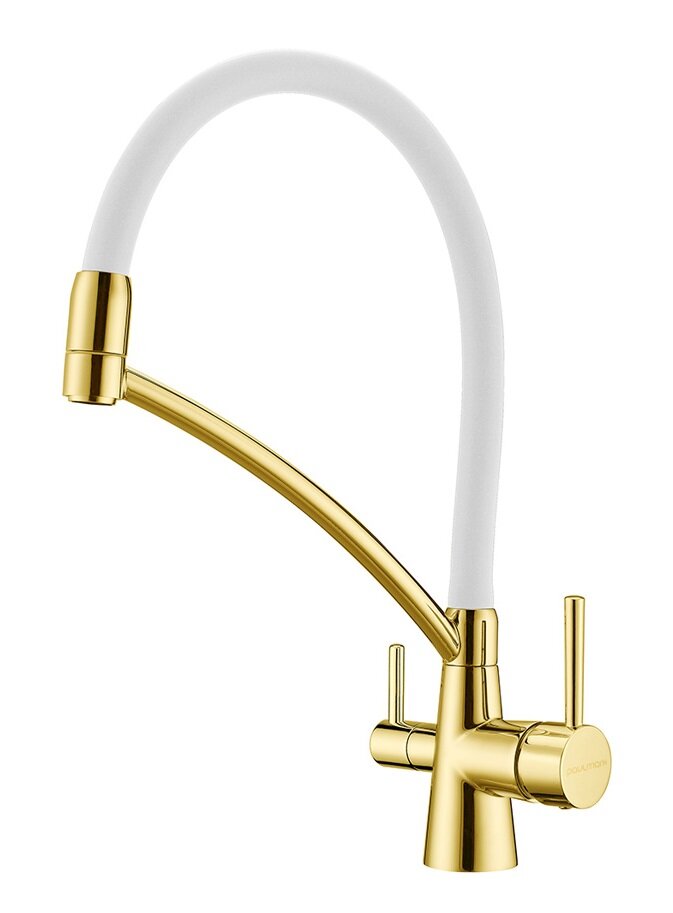 Изображение товара Смеситель для кухонной мойки Paulmark Siegen Si213111-GW с подключением к фильтру