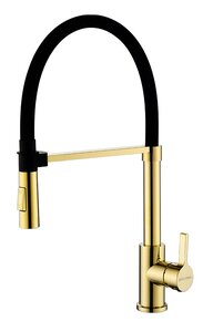 Изображение товара Смеситель Paulmark Halt Ha214021-G для кухонной мойки, золото