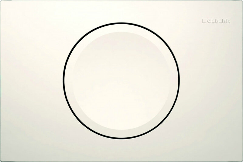 Изображение товара Клавиша Geberit Delta Type 11 115.120.11.1 для унитаза белая