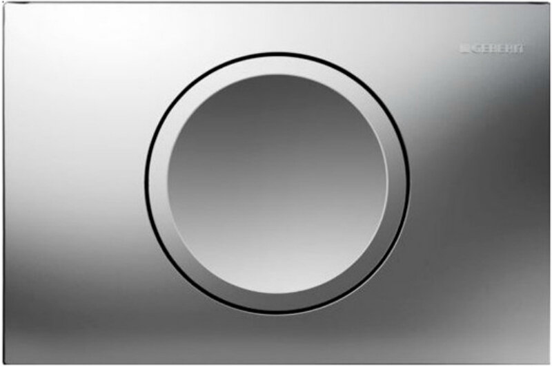 Изображение товара Клавиша Geberit Delta Type 11 115.120.46.1 хром матовый для унитаза