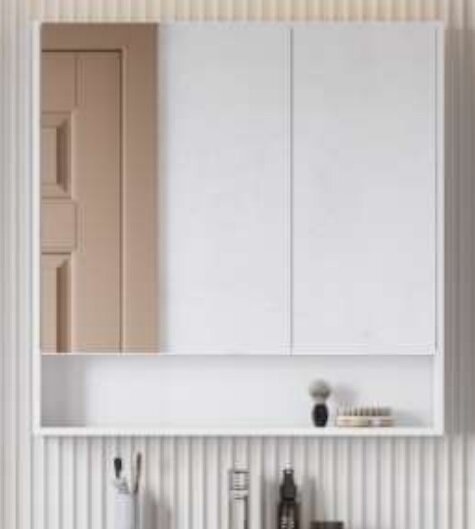 Изображение товара Зеркальный шкаф Акватон Сканди 1A252302SD010 90 см, белый