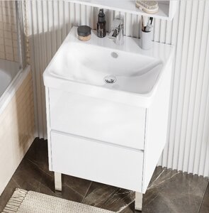 Изображение товара Тумба под раковину Акватон Сканди 70 см подвесная белая