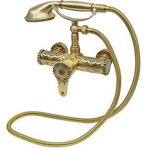 Изображение товара Смеситель Milacio Villena MC.302.BR для душа, с душевым гарнитуром, цвет бронза