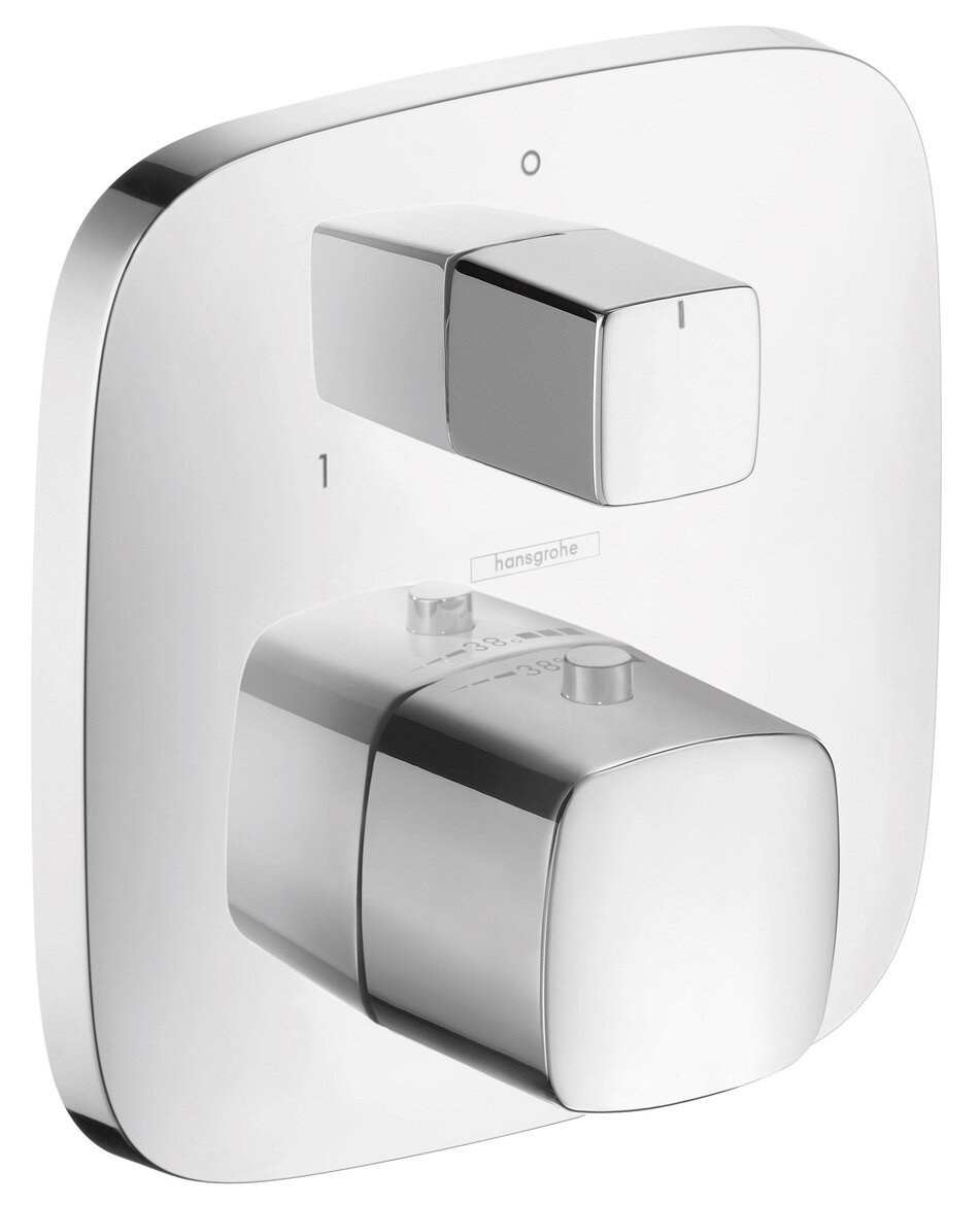 Изображение товара Смеситель для ванны и душа Hansgrohe PuraVida, 15771000, термостатический, хром