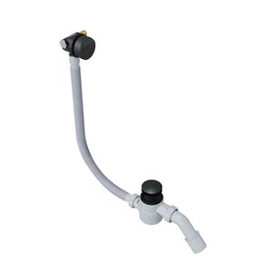 Изображение товара Слив-перелив Excellent Hover для ванны, черный матовый, 60/80/100 см