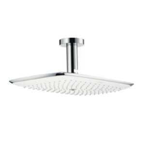 Изображение товара Верхний душ Hansgrohe PuraVida 400 1jet хром прямоугольный с технологиями AirPower и QuickClean