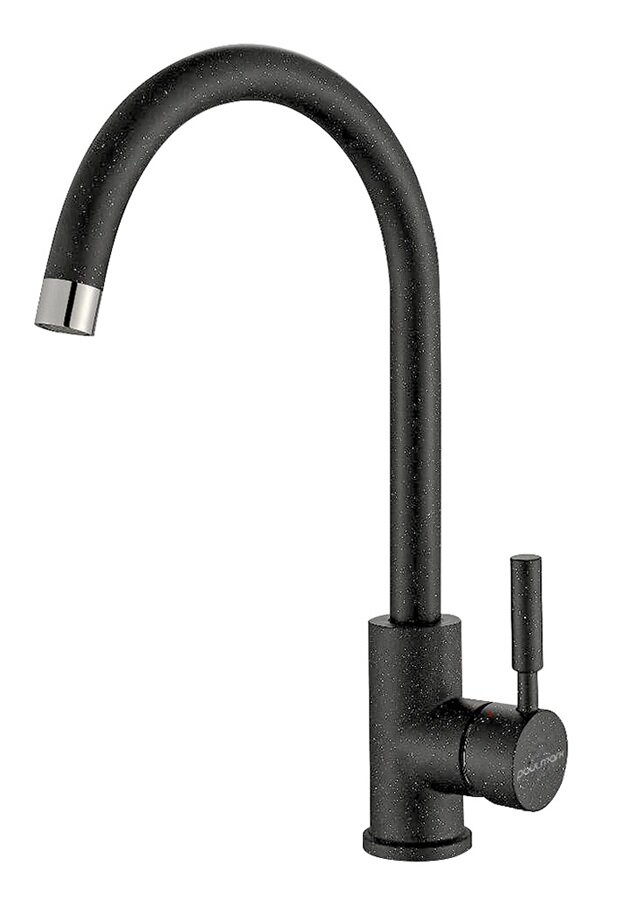 Изображение товара Смеситель Paulmark Holstein Ho212063-308 для кухонной мойки, черный