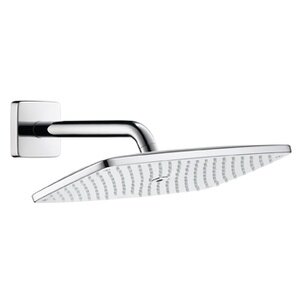 Изображение товара Верхний душ Hansgrohe Raindance E 360 1jet 27371000, с держателем, 24 см, хром
