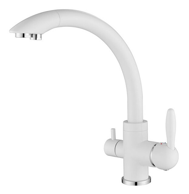 Изображение товара Смеситель Paulmark Essen Es213001-WH с подключением к фильтру