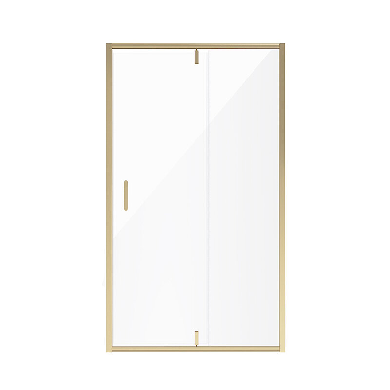 Изображение товара Душевая дверь Niagara Nova 90x195 см распашная золото стекло закаленное